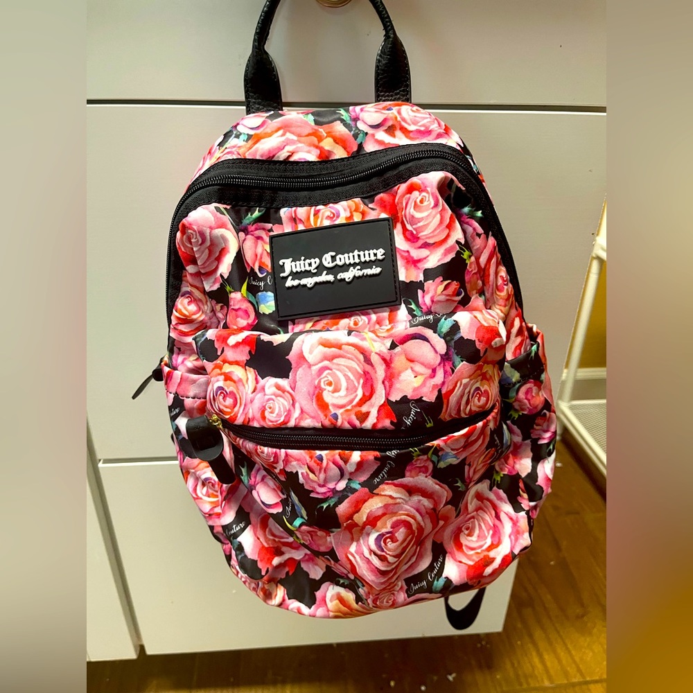 Juicy couture backpack lightly used